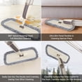 thumbnail image 5 of MEXERRIS Spray Mops for Floor Cleaning - Wet Dry Dust Kitchen Floor Mop with 410ML Refillable Bottle 360&Acirc;&deg;Rotatable Hardwood Mop for Laminate Wood, 5 of 5