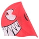 thumbnail image 2 of Gorro de natación elástico de silicona para niños con forma de pez, impermeable y con forma de tiburón (tiburón, rojo), 2 of 6