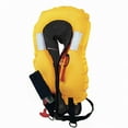 thumbnail image 2 of FLOATTOP Adult Universal Size 2pcs Black Inflatable Life Jacket with 33gram co2 Cylinder, 2 of 4