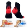 thumbnail image 6 of 5 Pairs Compression Socks Ankle Running Socks with Arch Support for Athletic Sports, 6 of 9