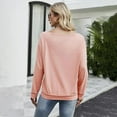thumbnail image 4 of Women Oversized Off-The-Shoulder Slouchy Sweatshirt, 4 of 4