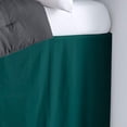 thumbnail image 2 of Dorm Room Bed Skirt - College Dual Tone Dorm Bed Skirt - Long Two Tone Dorm Bedskirts - Extra Long Dorm Room Bed Skirt - Brushed Microfiber Two Tone Bedskirts - Twin-XL - 38" Drop, Teal, 2 of 2