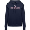 thumbnail image 2 of Women's Levelwear Navy Cleveland Guardians Adorn Journey Hoodie, 2 of 3