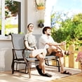thumbnail image 2 of Outsunny 2-Person Outdoor Glider Chair for Outdoor, Backyard, Light Grey, 2 of 10