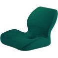 thumbnail image 1 of Memory Foam Seat Cushions, Seat Cushion and Lumbar Support Pillow for Office Chair, Hip and Lower Back Support, Memory Foam Desk Chair Cushion for Car (Color : Green, Size : Weight Over 70kg), 1 of 1