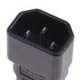 thumbnail image 3 of Adaptador de corriente Sunnimix Convertidor de Enchufe Moldeado IEC C14 a C7 cable de extensión de energía, 3 of 7