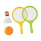 thumbnail image 3 of Juego de tenis de bádminton para Niños kusrkot con pelota y volante ligero Amarillo verde, 3 of 8