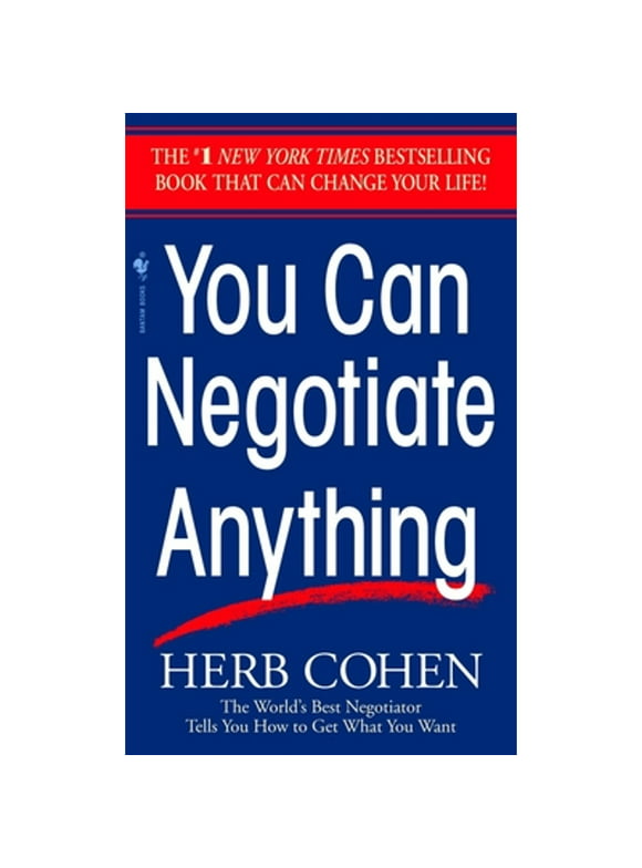 Pre-Owned You Can Negotiate Anything (Paperback 9780553281095) by Herb Cohen