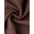 thumbnail image 5 of INSPIRE CHIC Work Tank Top for Women Cap Sleeve Crew Neck Business Casual Shirts with Belt XL Dark Brown, 5 of 6
