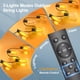 thumbnail image 2 of Cadena de luces LED para exteriores para patio, 150 pies, 45 m, luz exterior impermeable con control remoto regulable ST38, bombilla inastillable, conectable, iluminación eléctrica para exteriores, pa, 2 of 8