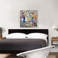 thumbnail image 2 of ARTCANVAS White Center 1921 Canvas Art Print by Wassily Kandinsky - Size: 26" x 26" (0.75" Deep), 2 of 9