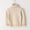 Beige, variant on Boys Girls Mock Turtleneck Sweater Kids Fashion Long Sleeve Knit Pullover Sweaters 2-14 Years Beige