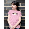 thumbnail image 2 of Amour Yellow Daisy T-Shirt Juniors -Image by Shutterstock,  x-Small, 2 of 4