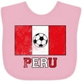 thumbnail image 3 of Inktastic Peruvian Soccer Boys or Girls Baby Bib, 3 of 4
