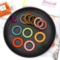 thumbnail image 5 of JessLab Spiral Hair Ties, Traceless Plastic Ponytail Holder, 10 Count, Assorted Colors, 5 of 7