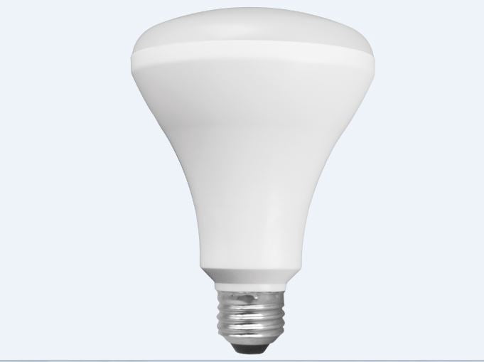 Great Value LED Light Bulb, 9W (65W Equivalent) BR30 Reflector Lamp E26 Medium Base, Soft White, 12-Pack