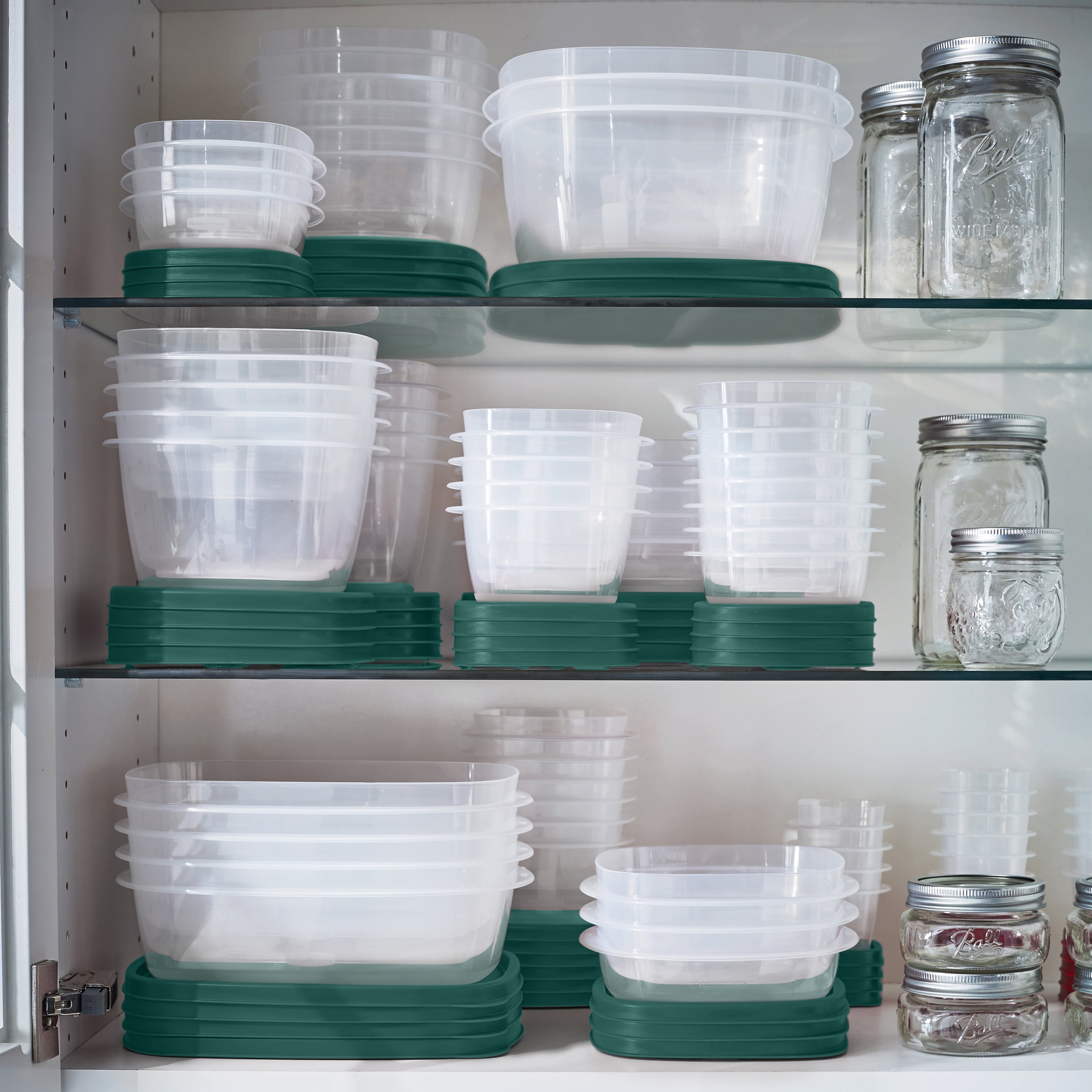 Rubbermaid Home 2039756 Easy Find Lids Durable Food Container Pack