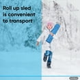 thumbnail image 2 of Superio Snow Slider Mat, Flexible Snow Sled Flying Carpet, Roll up Sleds for Kids and Adults 36" and 54" Lightweight Plastic Snowboard Sled, 2 of 7