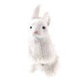 thumbnail image 1 of Lindo peluche de conejo agachado para niños Blanco, 1 of 9
