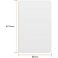 thumbnail image 2 of 200 Pack Premium Blank PVC Cards, Blank Credit Cards CR80 30 Mil Graphic, White Plastic Cards PVC ID Cards for Photo ID Badge Printers (No Slot), 2 of 7