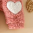 thumbnail image 5 of PureCasa Toddler Kids Girls Jumpsuit Fall Winter Clothes Fleece Romper Jumpsuit Bear Ears Hooded Zipper Hoodies One Piece Warm Suit, 5 of 9