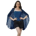 thumbnail image 2 of Moomaya Front Open Printed Shrug Beach Clothes For Kimono Cardigans For Women, 2 of 5
