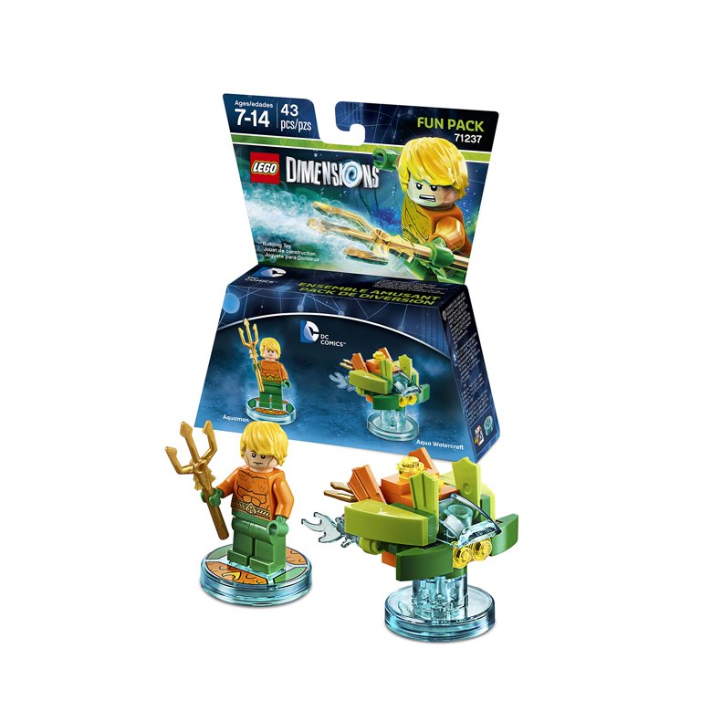 Warner Bros Games, DC Aquaman Fun Pack includes Aquaman and