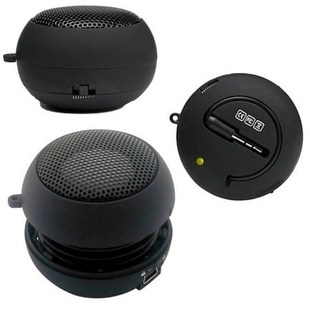 Wired Black Portable Universal Loud Speaker Multimedia Audio System Rechargeable D6Q Compatible With Coolpad Defiant, REVVL Plus - Doro Doro 824 SmartEasy - Google Pixel XL - HTC