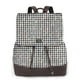 thumbnail image 1 of Balery Black And White Houndstooth Mochila de Cuero para Mujeres, Gran Capacidad, Bolsa de Viaje Multifuncional, Mochila de Cuero y Bolsa de Hombro para Mujeres, 1 of 4