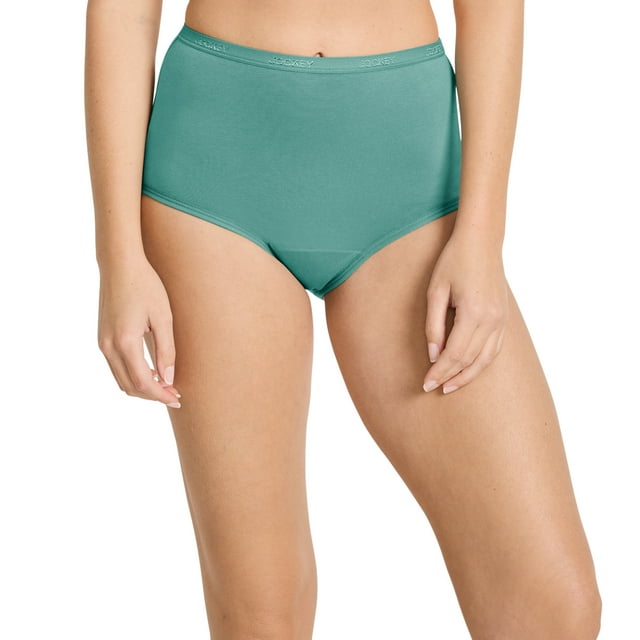 Jockey Culotte en Coton Extensible à Absorption Modérée pour Femmes Worry Free