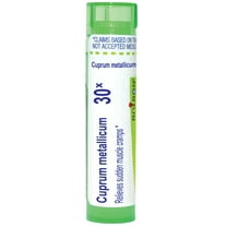 Boiron Cuprum Metallicum 30X, Homeopathic Medicine for Sudden Muscle Cramps, 80 Pellets