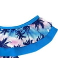 thumbnail image 4 of Yuanyu Kids Girls One Piece Swimsuits Ruffle Beach Bathing Suit 1-8 Years, 4 of 7