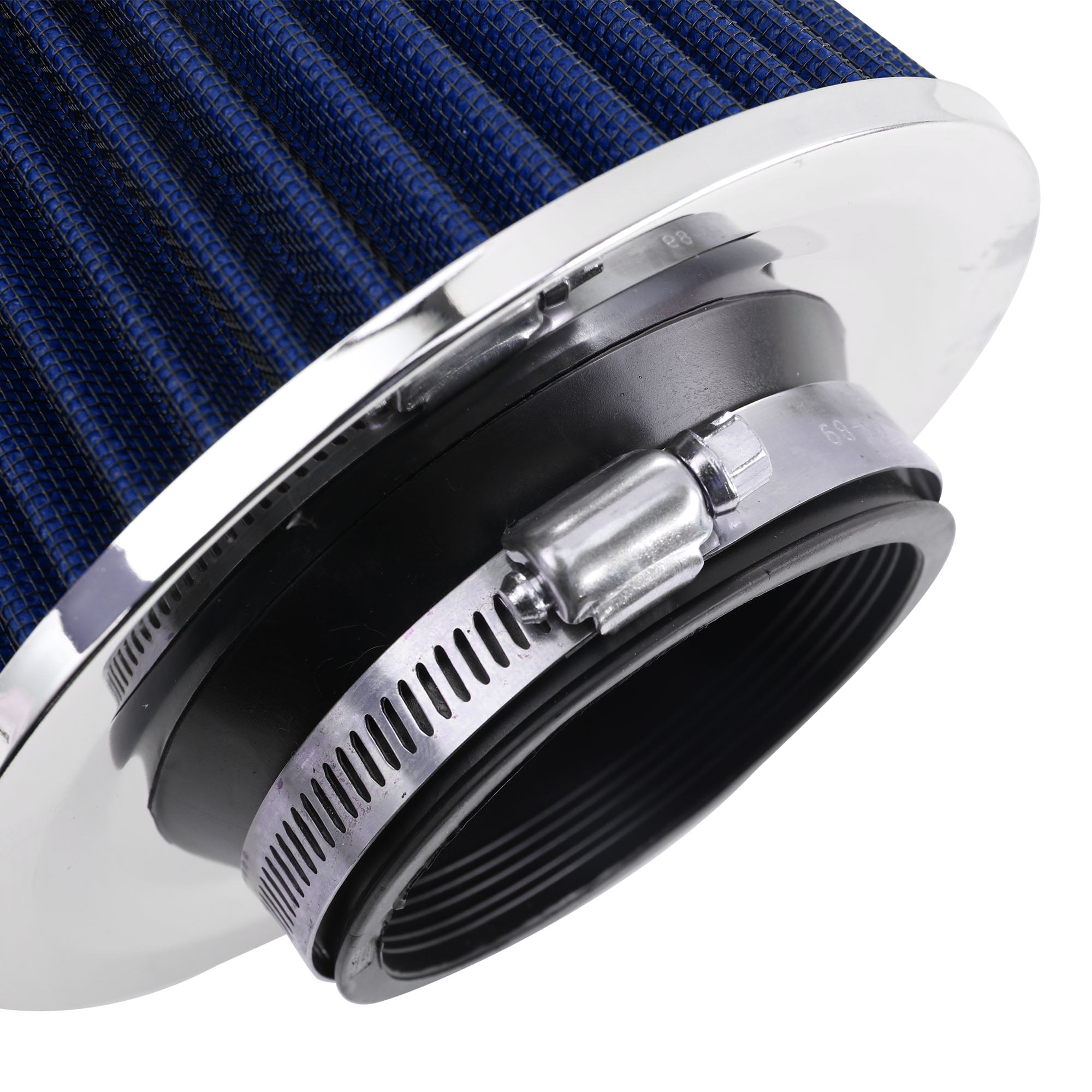 3 inch 76mm Universal Cold Air Intake Pipe Kit, Automotive Air Intake Air Filter Induction Flow Hose Pipe Kit