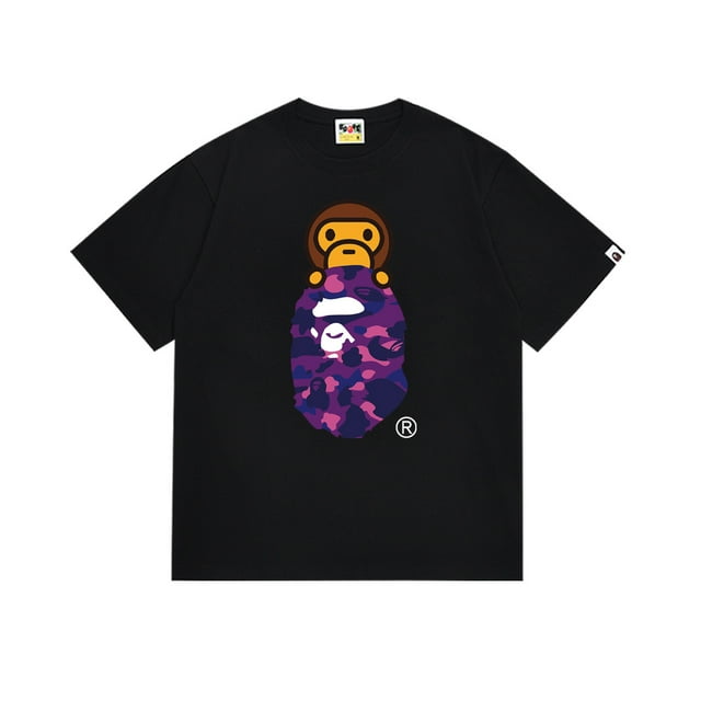Ape Short Sleeves, Male And Female Teenagers Short Sleeves- week
