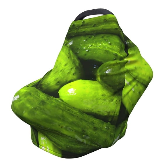 Pickles Pickle Nursing Cover Breastfeeding Scarf - Baby Car Seat Covers, Infant Stroller Cover, Carseat Canopy for Girls and Boys