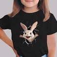 thumbnail image 4 of T-shirt à Manches Courtes pour Garçons, Col Rond, Décontracté, Graphique, pour Enfants, Haut en Mélange de Polyester, 1 Pce, 4 of 5