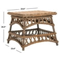SAFAVIEH Sora Wicker Accent Table Natural