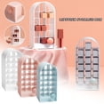 thumbnail image 1 of Vaidha 18 Capacity Lipstick Storage Box Desktop MakeUp Organiser Handle Design Shelf, 1 of 2