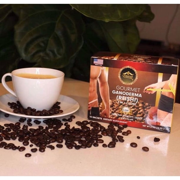 Café CAF GANODERMA (REISHI), 4 tazas en 1 K, paquete de 3 unidades, kosher