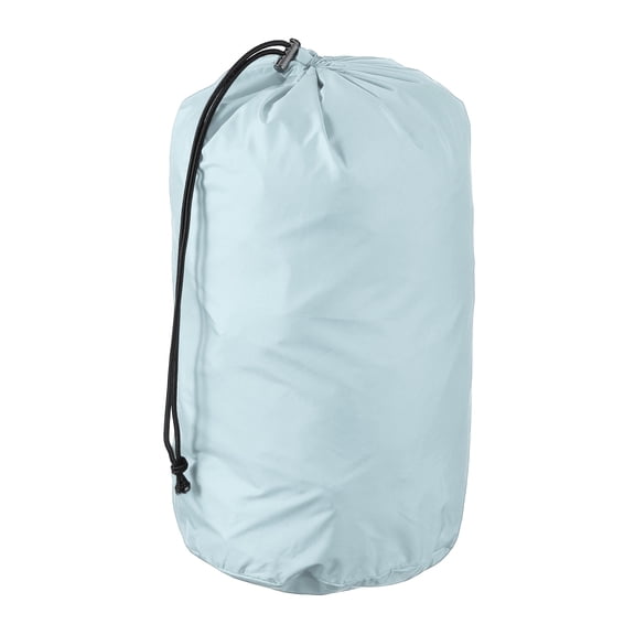 Uxcell Stuff Sack, Sleeping Bag Storage Sack, Waterproof Outdoor Storage Bag for Camping 6 x 13 In & Light Blue