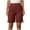 Brown, variant on Shorts for Women Summer Casual Cargo Shorts with Pockets Womens Elastic Waist Shorts