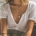 thumbnail image 6 of Turandoss 14K Gold Plated Layering Pearls Necklace Stack for Women Disc Pendant Choker Jewelry Trendy Birthday Teacher Appreciation Mothers Day Graduation Gifts for Her Mom Kids Teen Girls Wife Ideas, 6 of 8