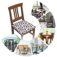 thumbnail image 7 of Logiee Music Player Print Square Chair Seat Covers, Stretch Chair Seat Covers,Seat Chair Slipcover, Non-Slip Chair Slipcover,Furniture Protector for Indoor and Outdoor-Six Piece, 7 of 7