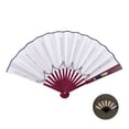 thumbnail image 2 of YAOBAMM Plastic Material Light Fan Luminous LED Light Foldable Glowing Strong Hinge 12V 8 Inch KTV Bar Club Performance Prop Hand, 2 of 6