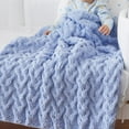 thumbnail image 3 of Bernat® Baby Blanket™ #6 Super Bulky Polyester Yarn, Baby Peach 10.5oz/300g, 220 Yards, 3 of 5