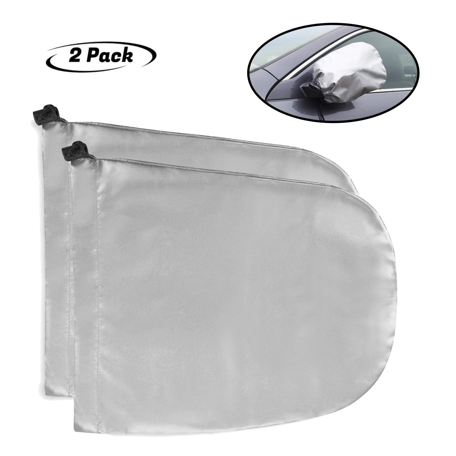 lebogner Waterproof Side View Mirror Covers, Protects from Snow, Ice