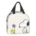 thumbnail image 3 of Snoopy Lunch Bag with Floral Design Name, Color Image Color, 3 of 5