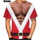 thumbnail image 4 of Camiseta navideña para hombre, camiseta roja con cuello redondo de Papá Noel para hombre, ropa de calle de gran tamaño a la moda, Tops de manga corta, ropa Harajuku para hombre, 4 of 4