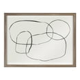 thumbnail image 2 of Blake 871 Modern Circles 24 in x 18 in Framed Painting Art Print, by Kate and Laurel, 2 of 6