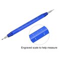thumbnail image 3 of Unique Bargains Watch Spring Bar Tool Double Tips Watch Spring Link Pin Removal Tool with Metric Scale for Watch Repair, Blue, 3 of 5
